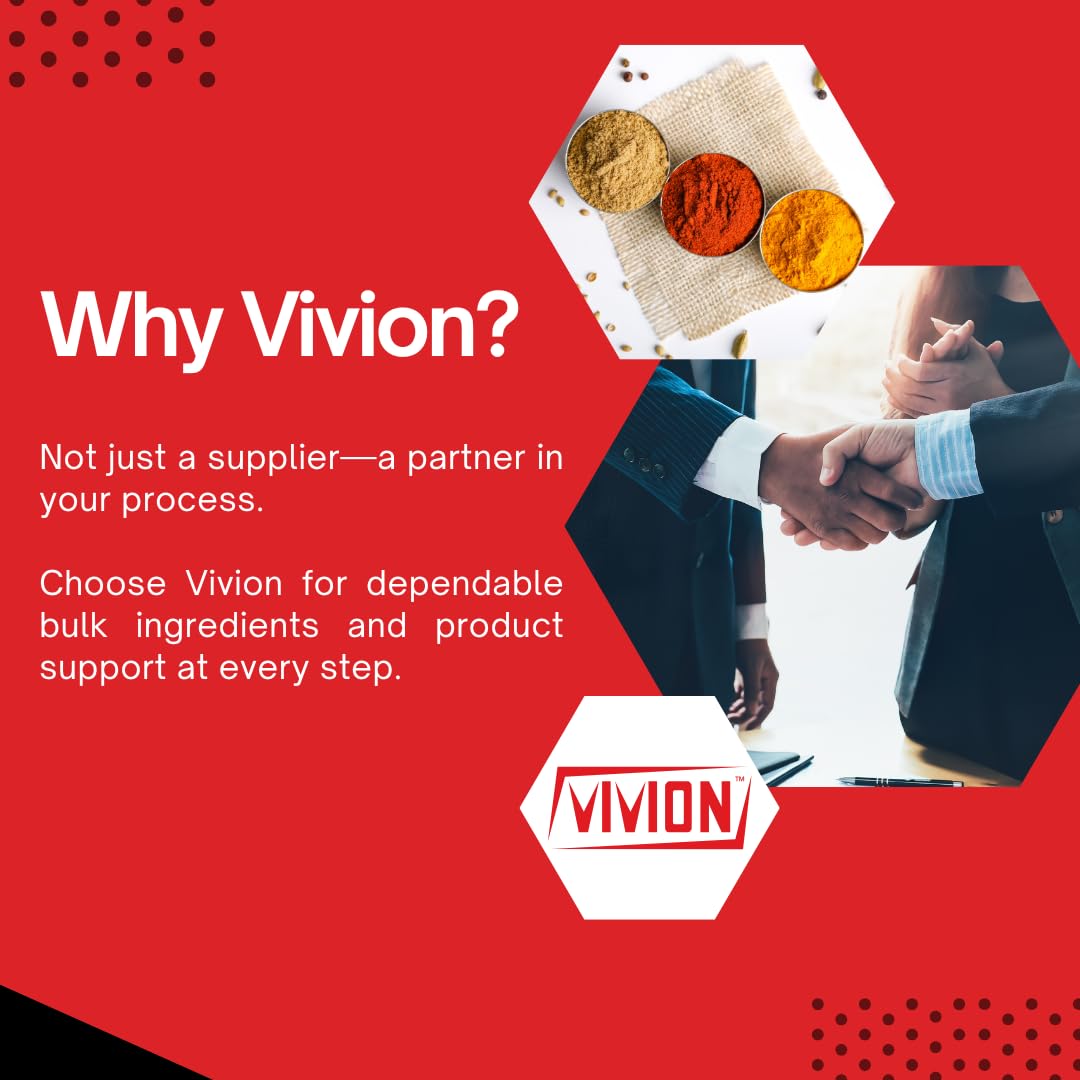 Vivion L-Threonine Powder 1000 Grams - Amino Acid Powdered for Manufacturing Muscle Recovery, Immune & Gut Health Tablet Capsule Formulations - 1 kg (2.2 lb) VivionBuy Supplements Australia
