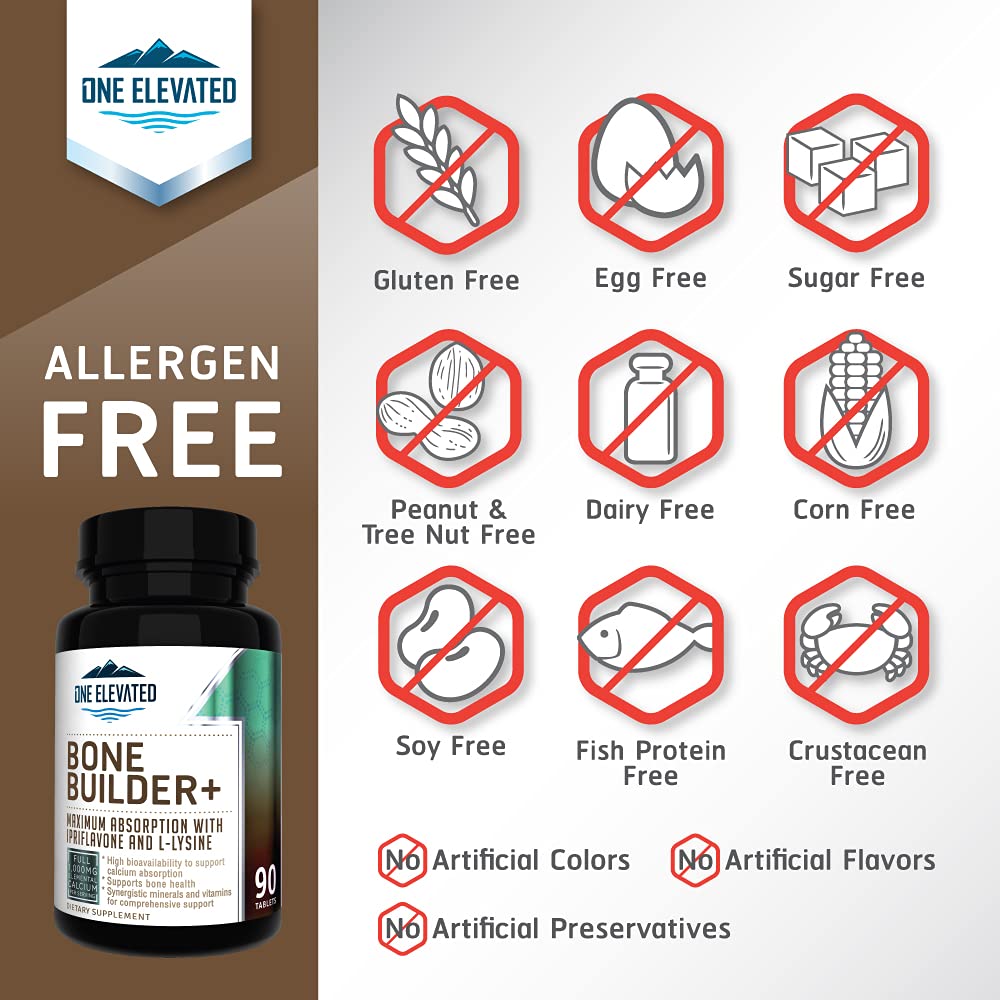 Comprehensive Bone Builder Calcium Supplement. Formulated with Highest Grade Calcium -Carbonate/Hydroxyapatite/Citrate, Magnesium, Zinc, D3. Works in Sync for Optimum Bone Health and Bone Strength. One Elevated buy supplements Au