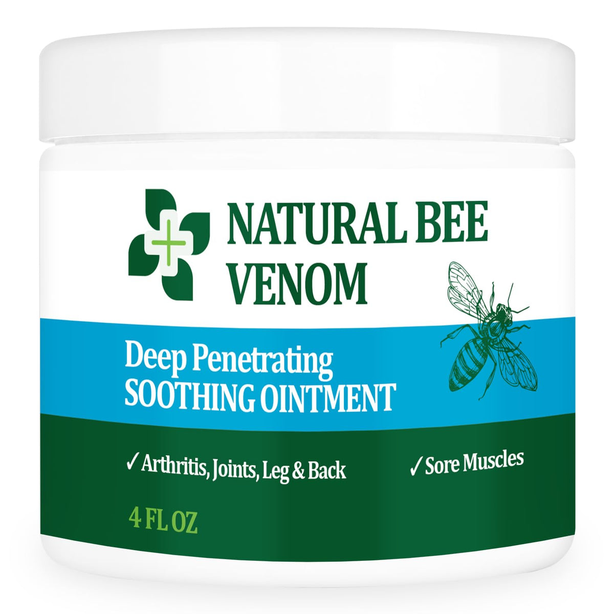 PIBIOOMAP Bee Venom Serum Joint & Muscle & Bone Cream, Pure Natural Ingredients, Fast Acting, Relief Back, Shoulder, Back, Neck, Hands, Elbows, Feet, Leg, Knees, Ankle, for Adults, Elderly PIBIOOMAPBuy Supplements Australia