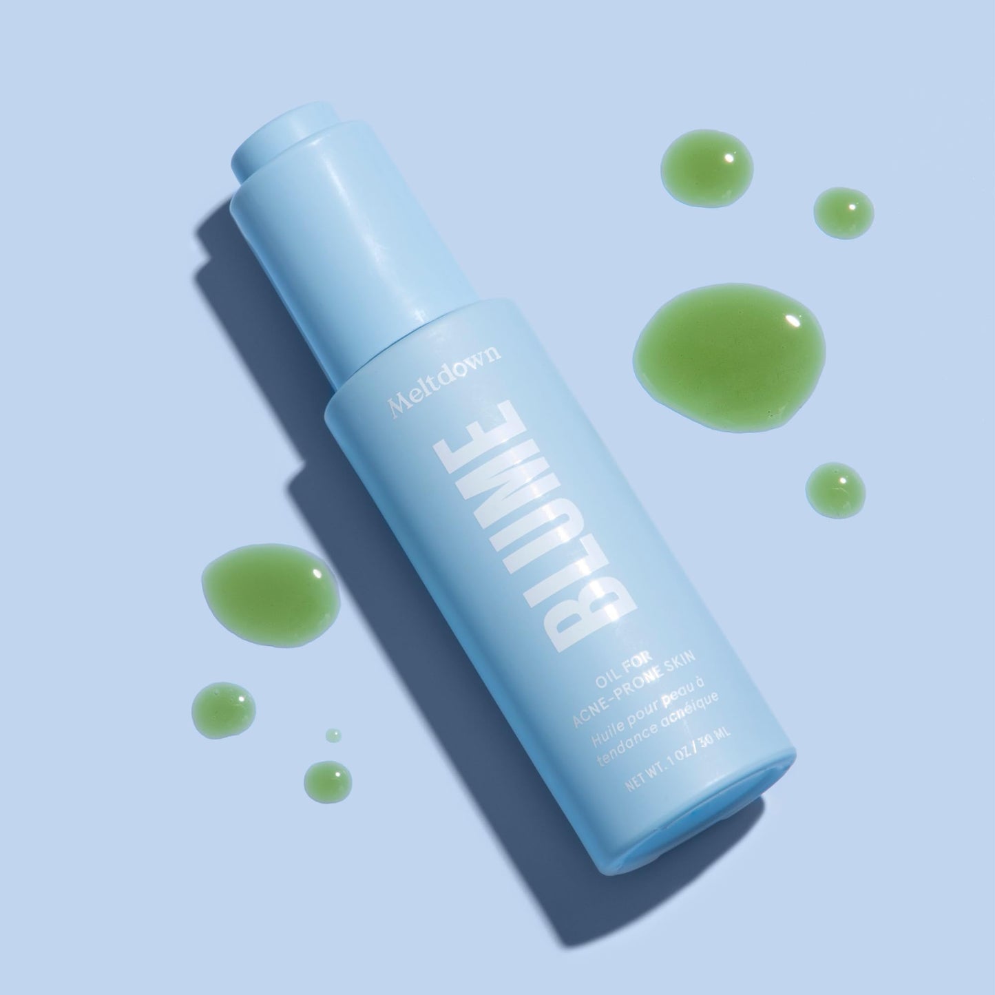 Blume Meltdown - Blue Tansy Face Oil - Acne Treatment + Pore Minimizer - Skin-Smoothing Face Serum with Black Cumin Seed & Rosehip Oil - Helps Calm Redness and Improve Texture (1 Fl oz) Blume buy supplements Au