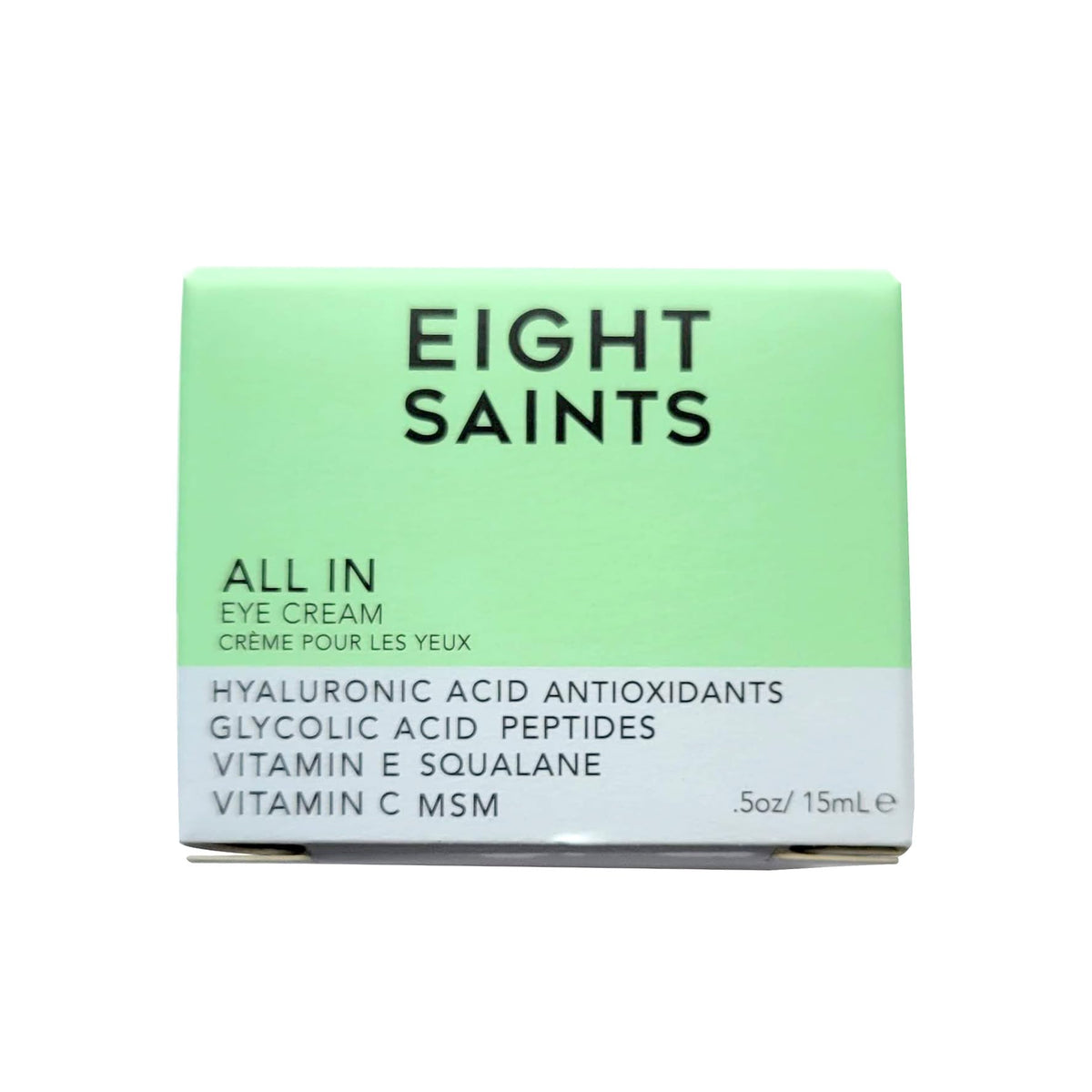 Eight Saints Skin Care All In Eye Cream, Natural and Organic Anti Aging Under Eye Cream to Reduce Puffiness, Wrinkles, and Under Eye Bags, Dark Circles Under Eye Treatment, 0.5 Ounces Eight SaintsBuy Supplements Australia
