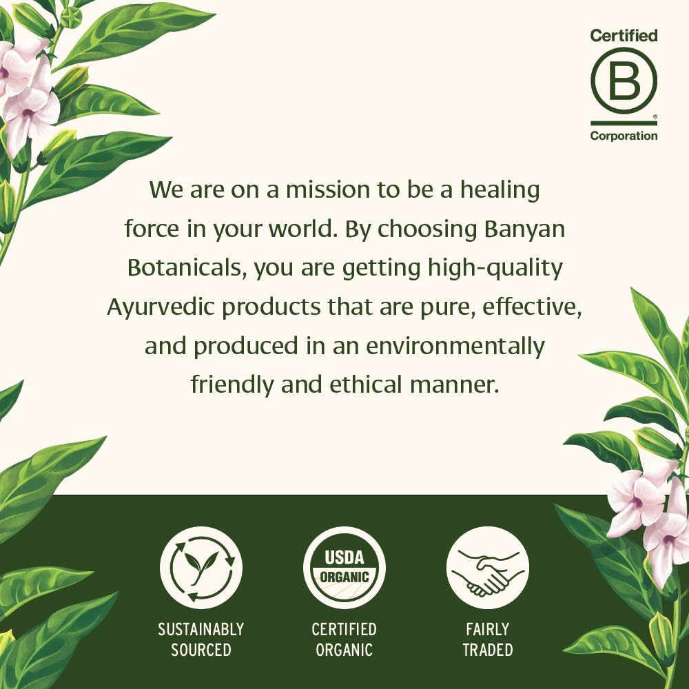 Banyan Botanicals Organic Joint Support–Advanced Mobility & Flexibility Supplement with Boswellia,Guggulu Resin & Turmeric–Natural Lubrication for Cartilage, Bones & Muscles-90 Tablets-USDA Organic Banyan BotanicalsBuy Supplements Australia