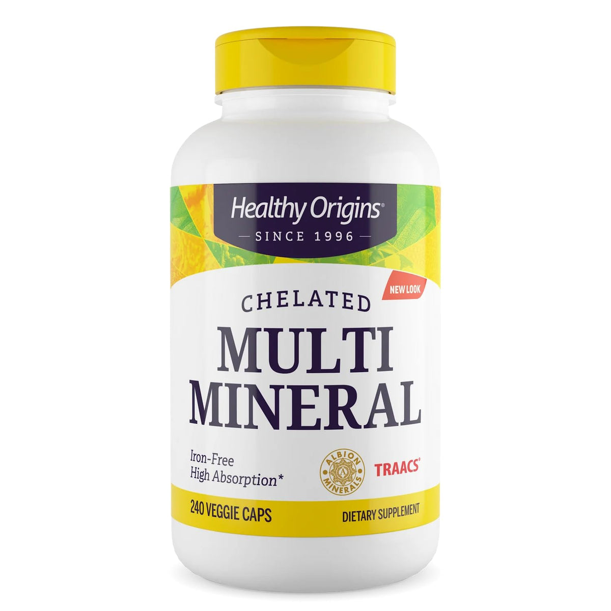 Healthy Origins Chelated Multi Mineral (Albion Minerals, Bioavailable, Non-GMO, Gluten Free), 240 Veggie Caps Healthy OriginsBuy Supplements Australia