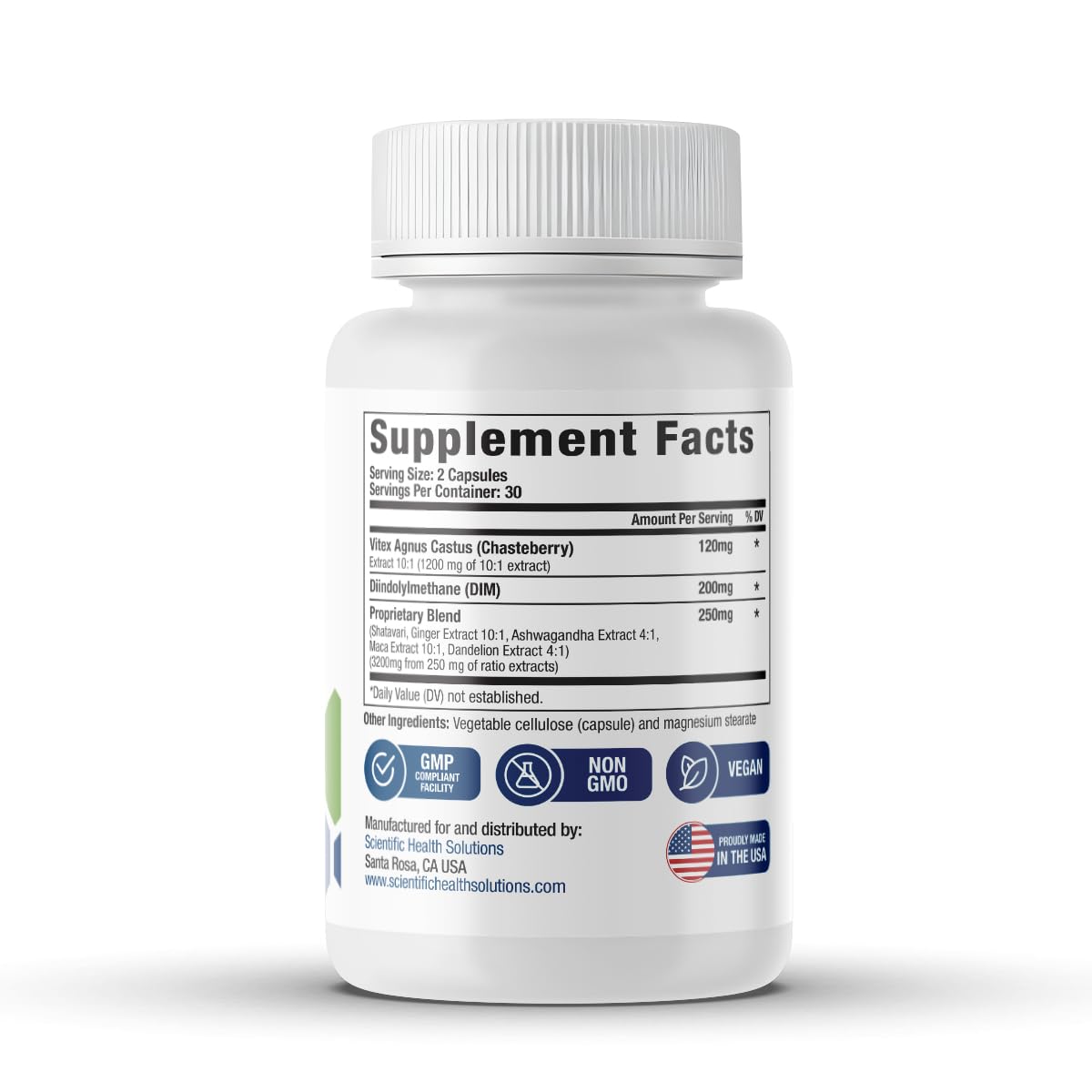Scientific Health Solutions Vitex + DIM + Shatavari Hormone Balance Supplement – PMS, Menopause & Cycle Support for Women – Adaptogenic Complex with Maca, Ashwagandha, Dandelion – Vegan (2-Pack) Scientific Health SolutionsBuy Supplements Australia