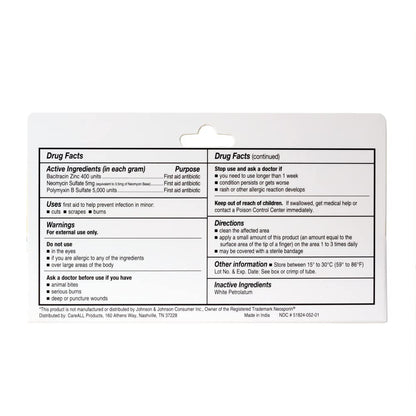 CareAll Triple Antibiotic Ointment 1.0 oz (4 Pack), First Aid Ointment for Minor Scrapes, Cuts, and Burns to Help Prevent Infection, Compare to The Active Ingredients of The Leading Brand CareAll buy supplements Au