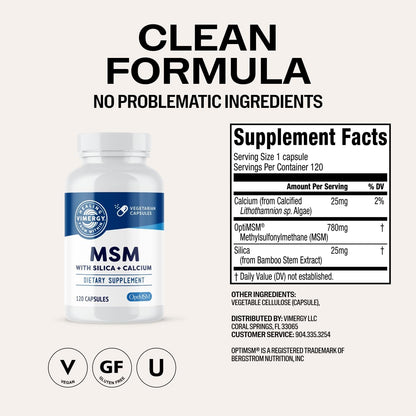 Vimergy Skin Potion Kit – Micro-C Immune Power(TM) (250g) and MSM (120 Capsules) – Skin, Hair & Nail Support + Collagen + Immunity – Vegan, Paleo, Gluten-Free, Kosher – Pure, Potent Daily Supplements