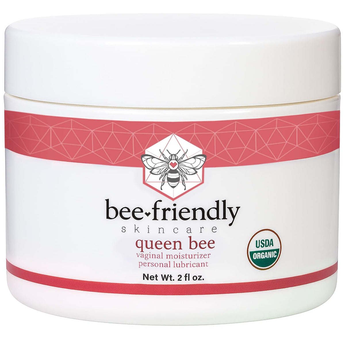 BeeFriendly Organic Vaginal Moisturizer, USDA Certified, Natural Vulva Cream For Dryness, Itching, Irritation, Redness, Chafing Of Vagina Due To Menopause & Thinning 2 oz BeeFriendly buy supplements Au