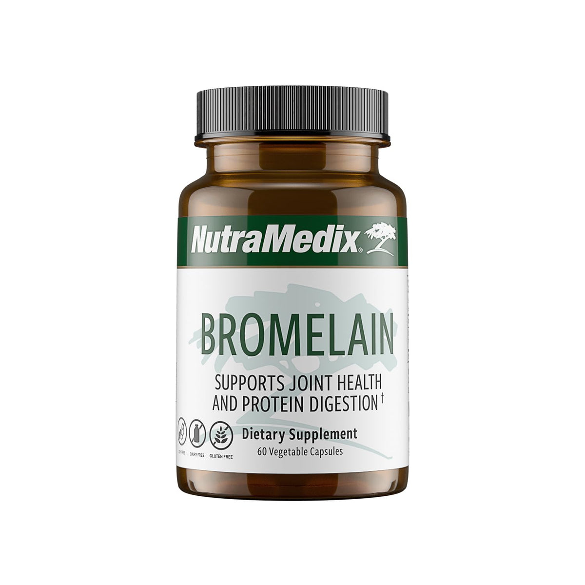 NutraMedix Bromelain Supplements - Proteolytic Enzymes from Pineapple Stems + Bromelain 1,000mg - Designed to Offer Digestion, Exercise and Joint Support - Gluten, Soy and Dairy-Free (60 Capsules) NutraMedix buy supplements Au
