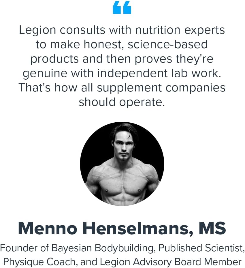 LEGION Clear Whey+ Protein Isolate Powder–Naturally Flavored Strawberry Lemonade, 22g Protein with BCAAs,Zero Sugar & Lactose Free,Fast Digesting Grass-Fed Whey, Refreshing Protein Shake (20 Servings)