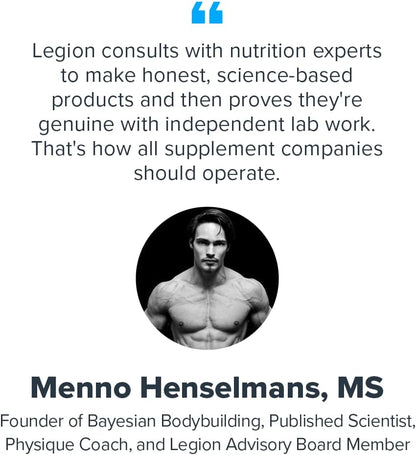LEGION Clear Whey+ Protein Isolate Powder–Naturally Flavored Strawberry Lemonade, 22g Protein with BCAAs,Zero Sugar & Lactose Free,Fast Digesting Grass-Fed Whey, Refreshing Protein Shake (20 Servings)