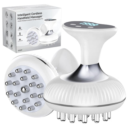 Choufaly Lymphatic Drainage Massager & Anti Cellulite Massage Tool, Helps Reduce Stretch Marks & Cellulite, for Legs, Arms & Belly, Body Sculpting Machine with Microcurrent & Light & Heat & Vibration Choufaly buy supplements Au