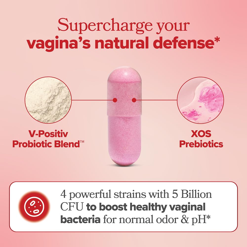 O Positiv URO Vaginal Probiotics for Women pH Balance with Prebiotics & Lactobacillus – Vaginal Health Supplement – Promote Healthy Vaginal Odor & Flora, 60 Count (Pack of 1), 1 Month Supply O Positiv buy supplements Au