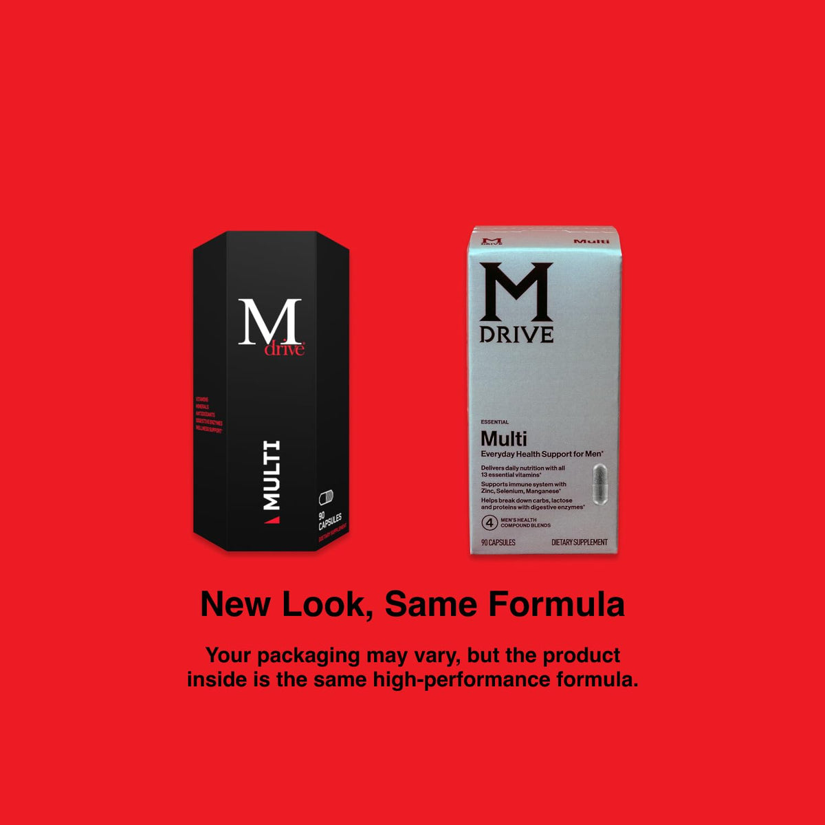 Mdrive Elite Multi - Natural Energy, Strength, Stress Relief, Lean Muscle, Immune Health Support from Zinc, Selenium, Manganese & Vitamin D, Enzymes for Digestive Support Mdrive buy supplements Au
