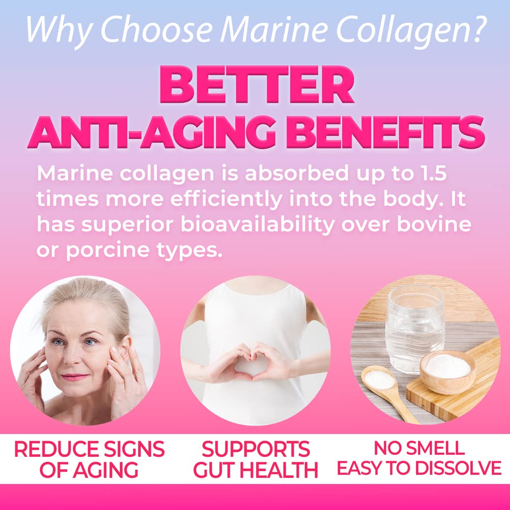 FINE JAPAN Premium Marine Collagen Powder with Hyaluronic Acid, CoQ10 & Elastin - Non-GMO - 30 Servings (210g / 7.4oz) Made in Japan FINE JAPAN buy supplements Au