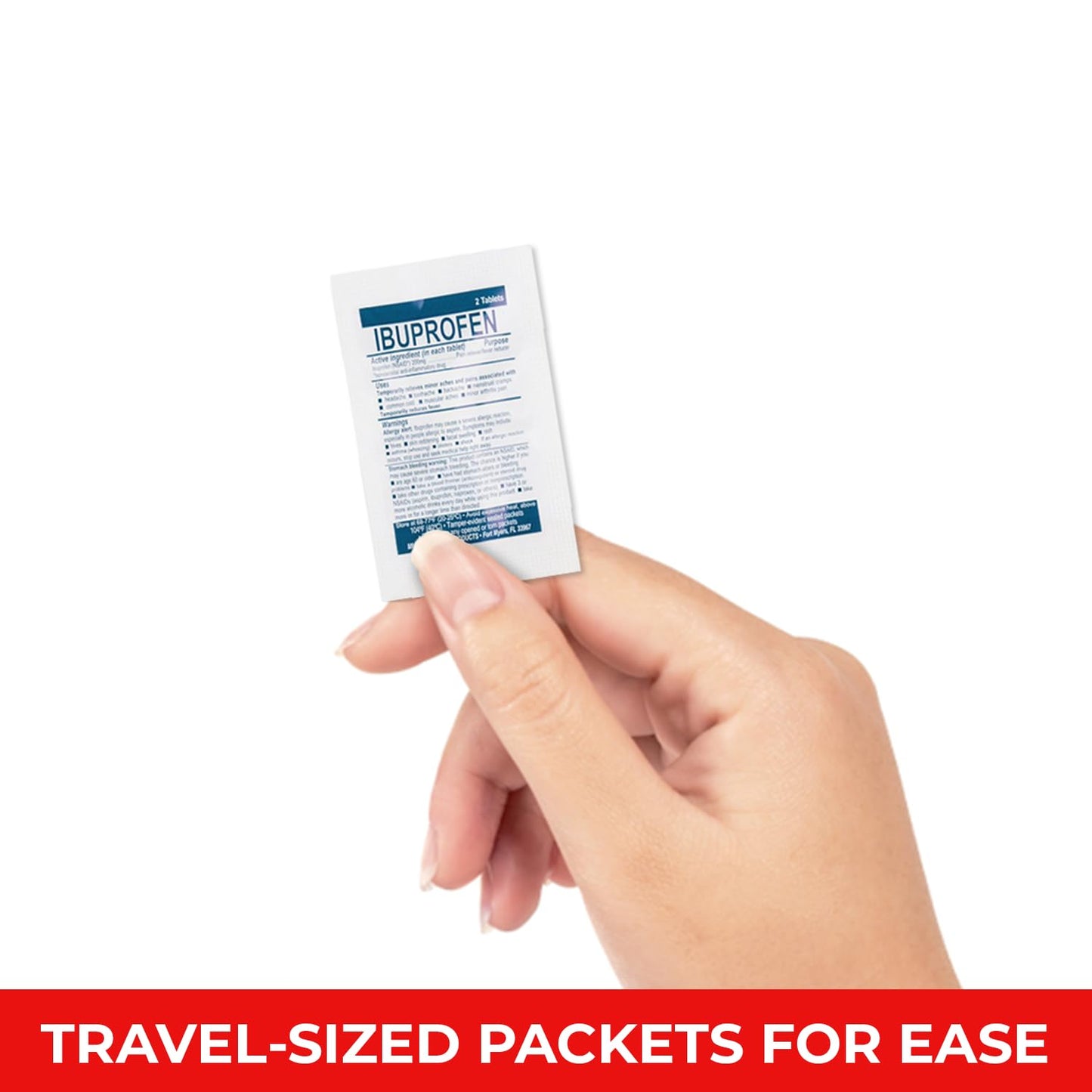 Pocket RX Mini Travel Medicine Kit – TSA-Approved First Aid Pouch with 10 Essential OTC Medications for Headache, Pain, Allergy, Upset Stomach & More – Compact, USA Made (17 Tablets) Real Vitamins buy supplements Au