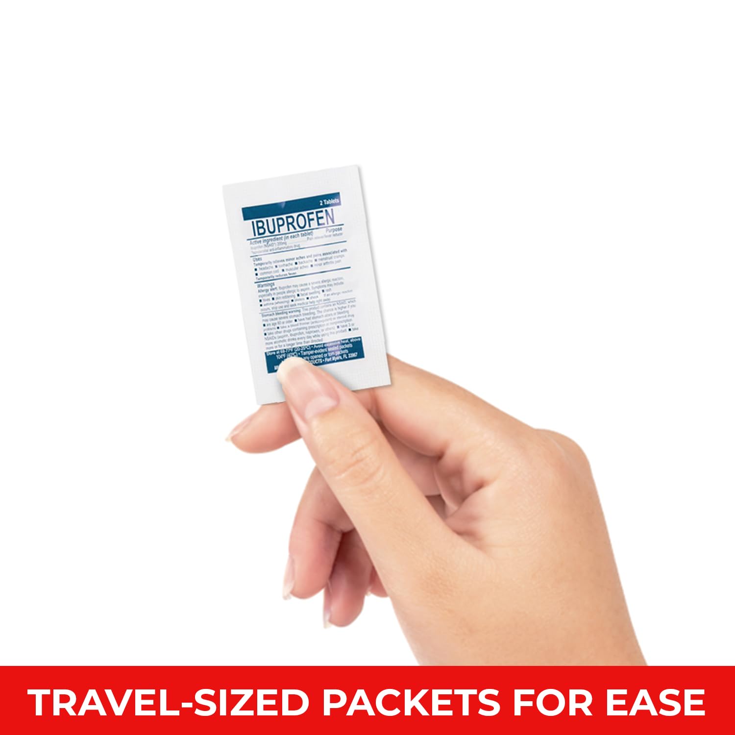 Pocket RX Mini Travel Medicine Kit – TSA-Approved First Aid Pouch with 10 Essential OTC Medications for Headache, Pain, Allergy, Upset Stomach & More – Compact, USA Made (17 Tablets) Real Vitamins buy supplements Au
