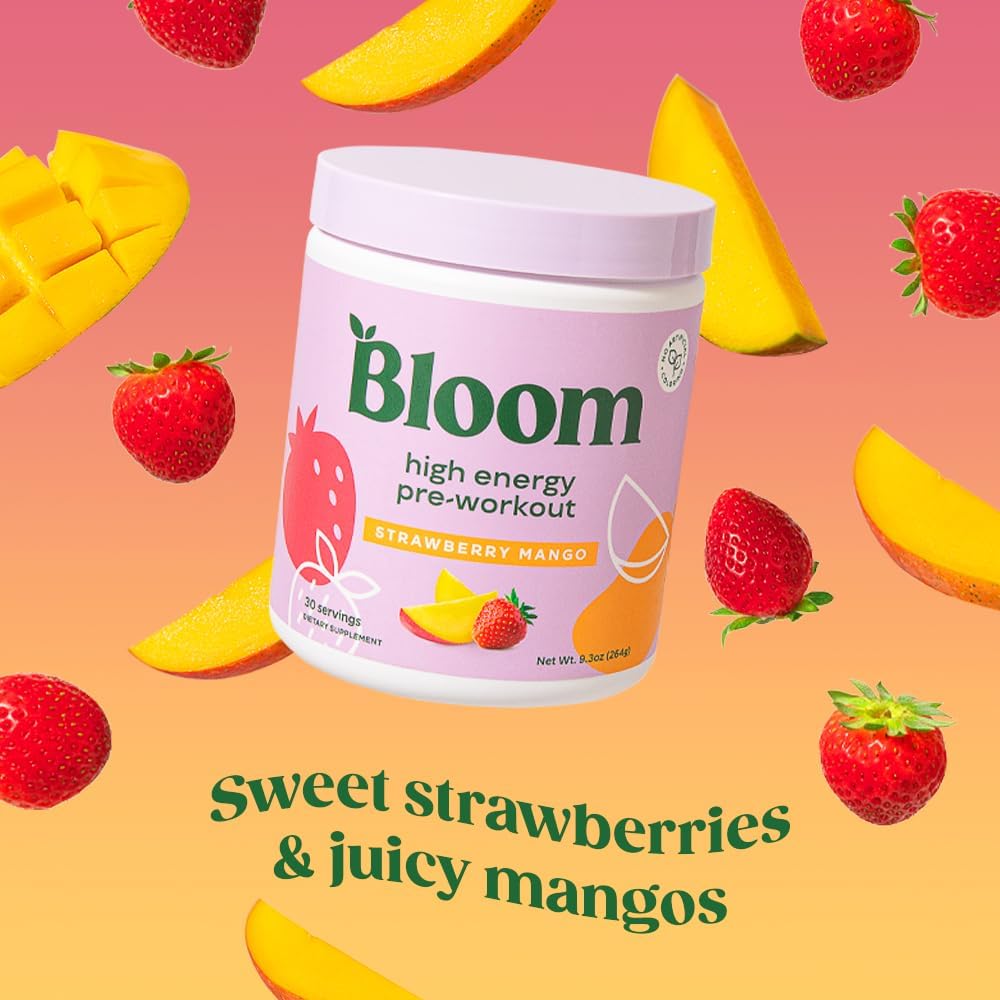 Bloom Strawberry Watermelon Clear Protein and Pre Workout Bundle