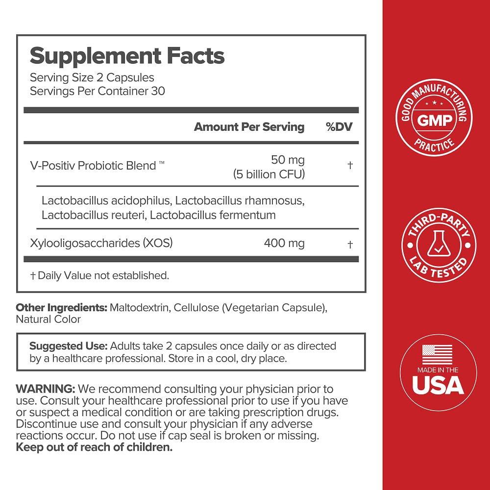 O Positiv URO Vaginal Probiotics for Women pH Balance with Prebiotics & Lactobacillus – Vaginal Health Supplement – Promote Healthy Vaginal Odor & Flora, 60 Count (Pack of 1), 1 Month Supply O Positiv buy supplements Au