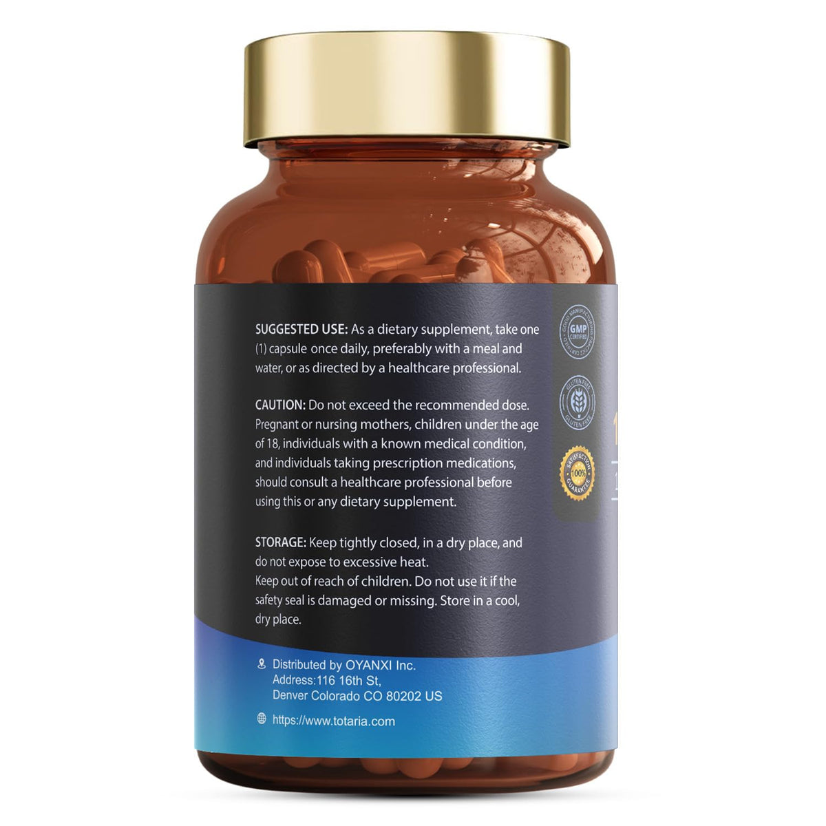 Totaria Magnesium Complex 700mg 12 in 1 Magnesium Supplement with Glycinate Citrate Malate Oxide Taurate Aspartate Orotate Magnesium Relaxation,Muscle,Heart Support, Vegan 120 Capsules Totaria buy supplements Au