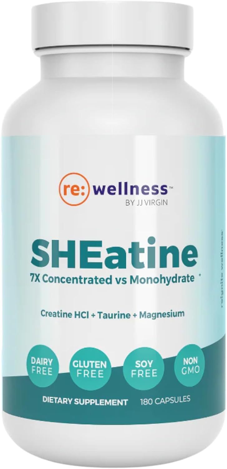 Reignite Wellness by JJ Virgin SHEatine Capsules and Omega Plus