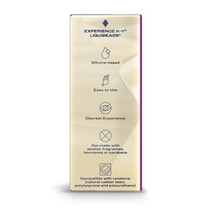 K-Y Liquibeads Vaginal Moisturizer for Women, Silicone Lube Vaginal Suppository, Vaginal Lubricant Helps Reduce Pain Due to Vaginal Dryness, 6 Vaginal Suppositories & 6 Vaginal Applicators K-Y buy supplements Au