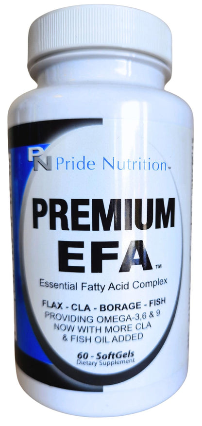 Pride Nutrition Premium EFA Omega 3-6-9 Supplement for Men and Women 5 in 1 - EPA, DHA, GLA, ALA & CLA Essential Fatty Acids with Fish Oil - Softgel Pills Pride Nutrition buy supplements Au
