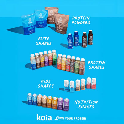 Koia Plant Based Protein Powder, Chocolate, 20g Protein, 3g Sugar, 6g Prebiotic Fiber, Pre & Post Workout, 21 Vitamins & Minerals, No Seed Oils, Dairy-Free, Gluten-Free, Non-GMO, 20 Servings, 30.3 Oz Koia buy supplements Au