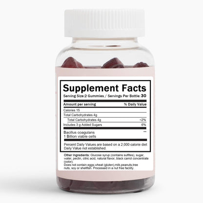 6525080 Clean Prebiotic Fiber Gummy, Clean Fiber Gummies for Men, Men Prebiotic Supplement for Digestive Gut Health, Non-GMO, 60 Gummies - PrimeBioHealth - canada supplements
