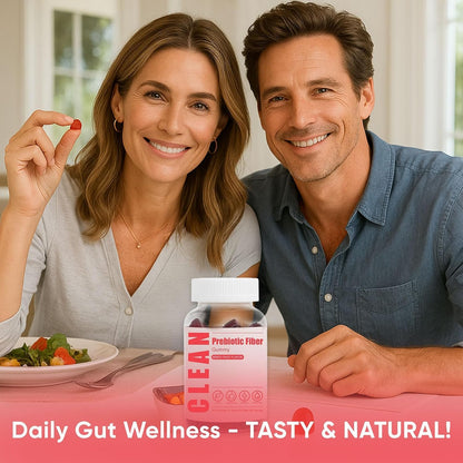 6525080 Clean Prebiotic Fiber Gummy, Clean Fiber Gummies for Men, Men Prebiotic Supplement for Digestive Gut Health, Non-GMO, 60 Gummies - PrimeBioHealth - canada supplements