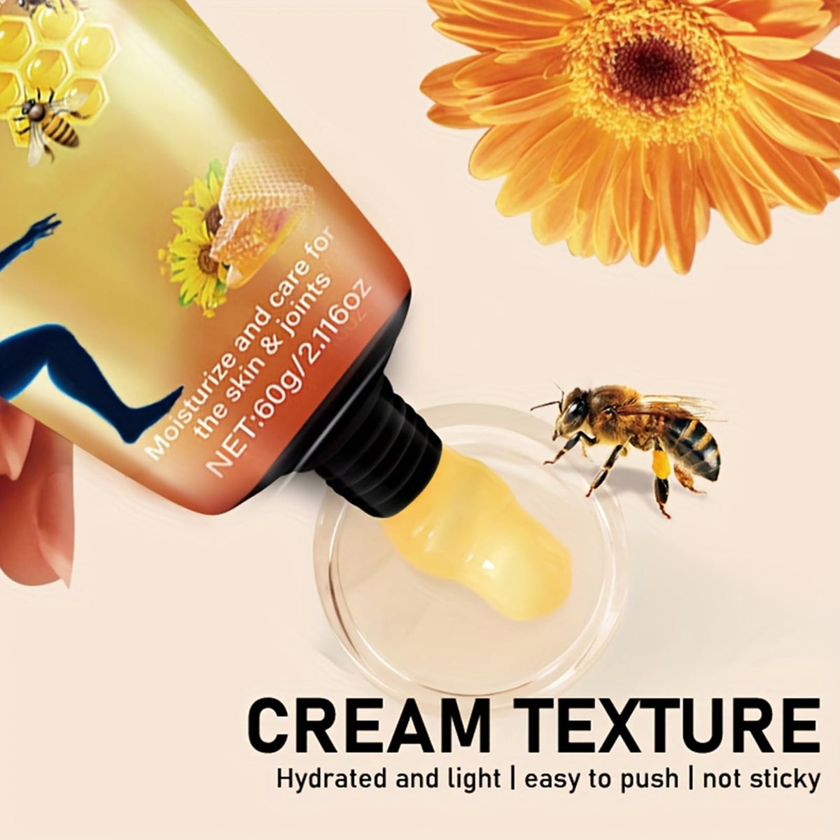 xiaoks 2PACK Bee Venom Joint Cream, 60g - Natural Bee Venom Infused Formula for Intensive Joint Support, Deep Skin Moisturization, Daily Care to Nourish Skin and Promote Joint Comfort (2) xiaoksBuy Supplements Australia