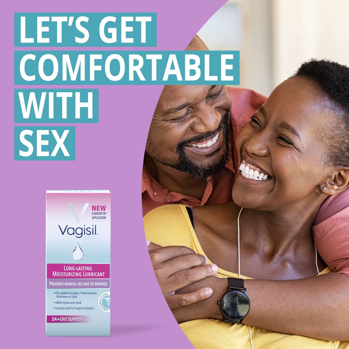 Vagisil Prohydrate Internal Vaginal Moisturizer, Gel & Lubricant for Women, Gynecologist Tested, 8 Count, Pack of 3 (24 Total Applicators) Vagisil buy supplements Au