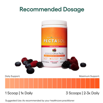 PectaSol Modified Citrus Pectin – 454g Powder – Total-Body Health Supplement to Support the Heart, Immune System, Inflammation Response & Healthy Aging + Maintain Healthy Galectin-3 Levels