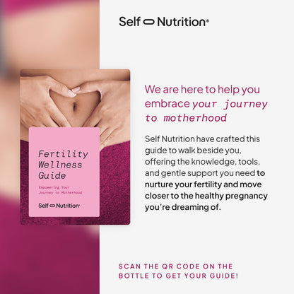 SELF NUTRITION Fertility Support for Women | Conception for Her, Coenzyme Q10, Ashwagandha, Myo-Inositol & More| Support Cycle Regularity & Ovulation| Vegan, Non-GMO, USA Made-60 Capsules SELF NUTRITION buy supplements Au