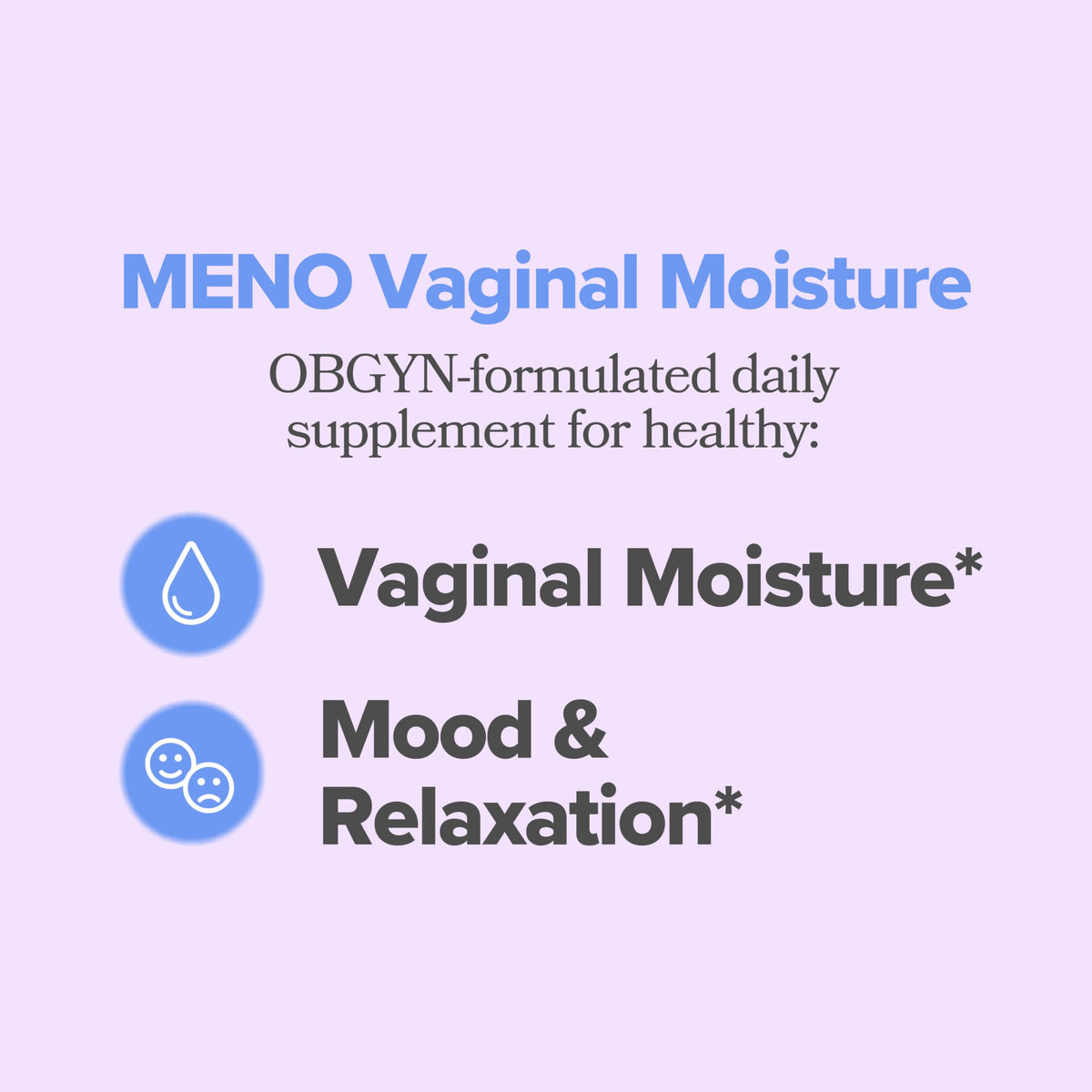 MENO Vaginal Moisture Support Capsules – OBGYN-Formulated to Support Healthy Vaginal Moisture, Mood & Relaxation – Hormone-Free Supplements with Maca Root & Fenugreek Seed Extract – 30 Servings O Positiv buy supplements Au
