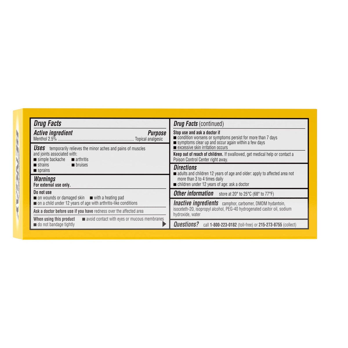 Ben Gay Vanish Scnt Size 2z Bengay Non-Greasy Vanishing Scent Pain Reliever Gel, Pack of 3 Johnson & JohnsonBuy Supplements Australia