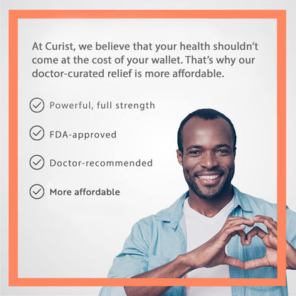 Curist Omeprazole 20mg Tablets - 42 Count Delayed-Release Tablets - Acid Reflux Medicine for Heartburn Relief Curist buy supplements Au