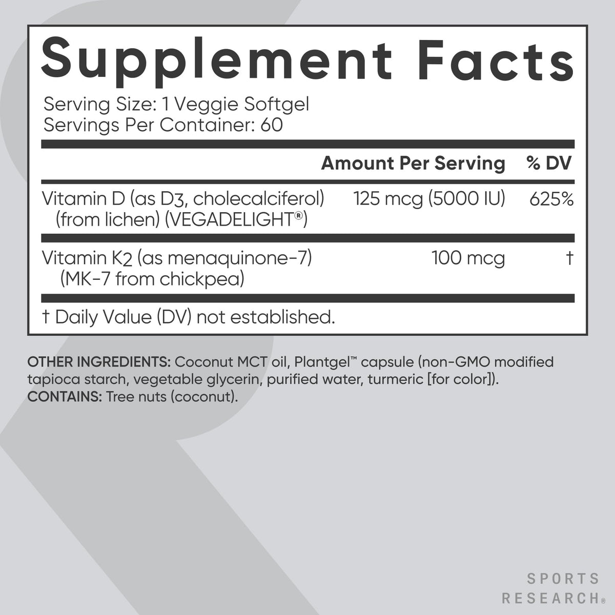 Sports Research® 2-in-1 Pack - Total Omega-3 Fish Oil 2200mg - 960mg of EPA & DHA, and Vitamin D3 5000iu + K2 100mcg Sports Research buy supplements Au