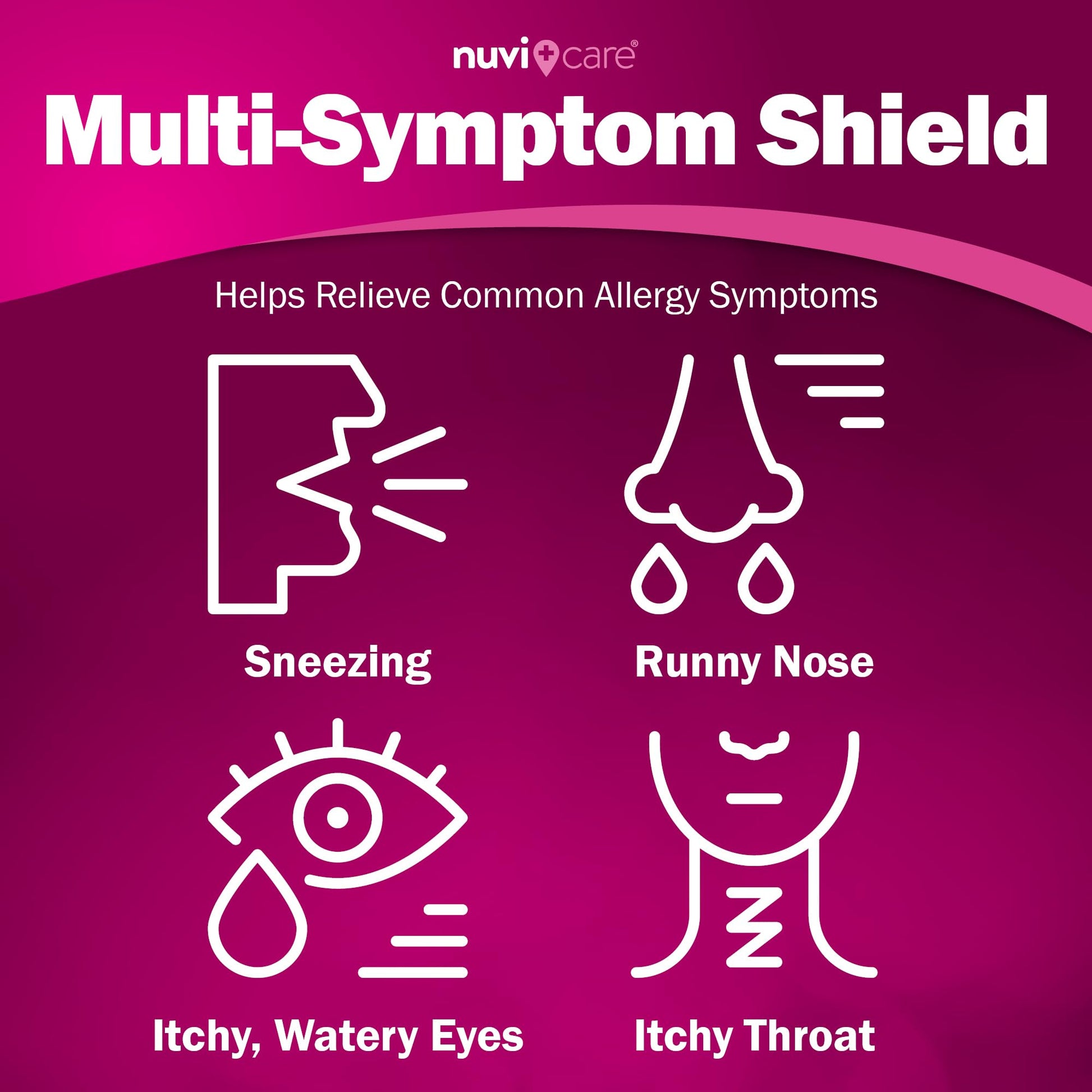 NUVICARE Allergy Relief Tablets - Diphenhydramine 25mg Antihistamine Tablets for Runny Nose, Sneezing, Itchy Eyes & Throat - Compare to Benadryl Allergy Meds - OTC Adult Allergy Medicine (300 Count) NUVICARE buy supplements Au