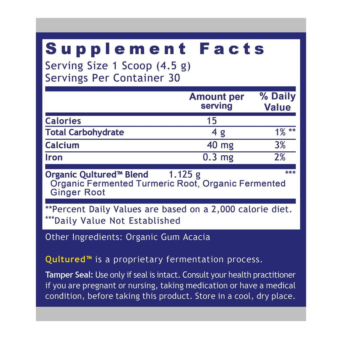 Premier Research Labs Premier Fermented Turmeric/Ginger Root - Probiotic Fermented Turmeric & Ginger Powder Supplement, Active Curcuminoids, Herbal Supplement - 4.7 Oz Premier Research LabsBuy Supplements Australia