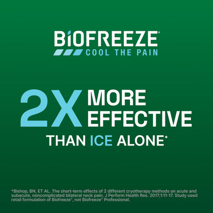 Biofreeze Pain Relief Gel for Knee, Neck, Hip, Joint, Shoulder, & Simple Backache, Arthritis Pain Reliever, Sore Muscle Relief, Colorless Menthol Gel 4 Fl Oz (Pack of 3) BiofreezeBuy Supplements Australia