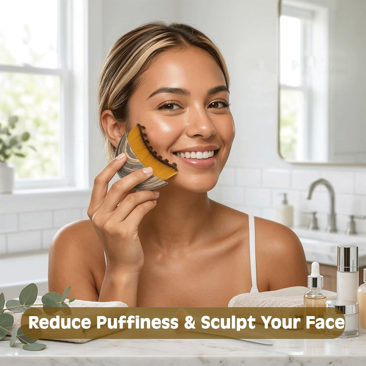 2 pcs Lymphatic Contour Face Brush with Cosmetic Mask Brush, Lymphatic Drainage Massager for Sculpting & Puffiness Reduction, Soft Bristle Face Contour Lymphatic for Skin Precisely and Relieve Fatigue LE SACHI COLLECTIVE buy supplements Au