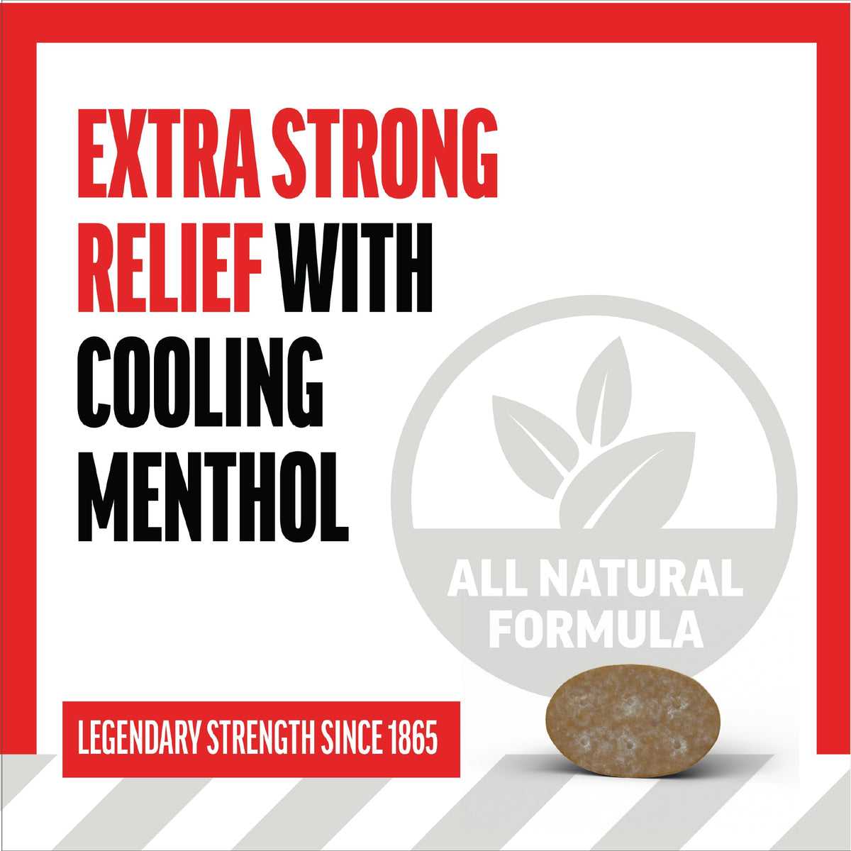 Fisherman's Friend Original Extra Strong Cough Lozenges (38 Drops x 6-Pack), 10mg Natural Menthol, Cooling Relief from Sore Throat, Persistent Cough & Everyday Irritation, Vegan & Gluten-Free