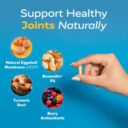 Redd Remedies, Joint Health Advanced, Helps Strengthen Connective Tissue and Cartilage, Fast-Acting Comfort with Boswellia Serrata and Turmeric, 120 Vegetarian Capsules