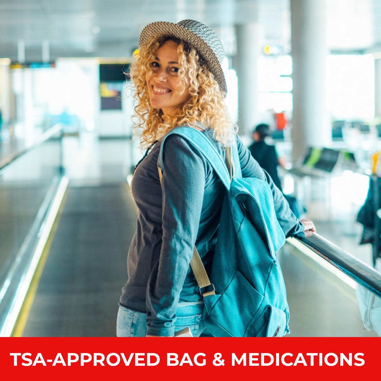 Pocket RX Mini Travel Medicine Kit – TSA-Approved First Aid Pouch with 10 Essential OTC Medications for Headache, Pain, Allergy, Upset Stomach & More – Compact, USA Made (17 Tablets) Real Vitamins buy supplements Au