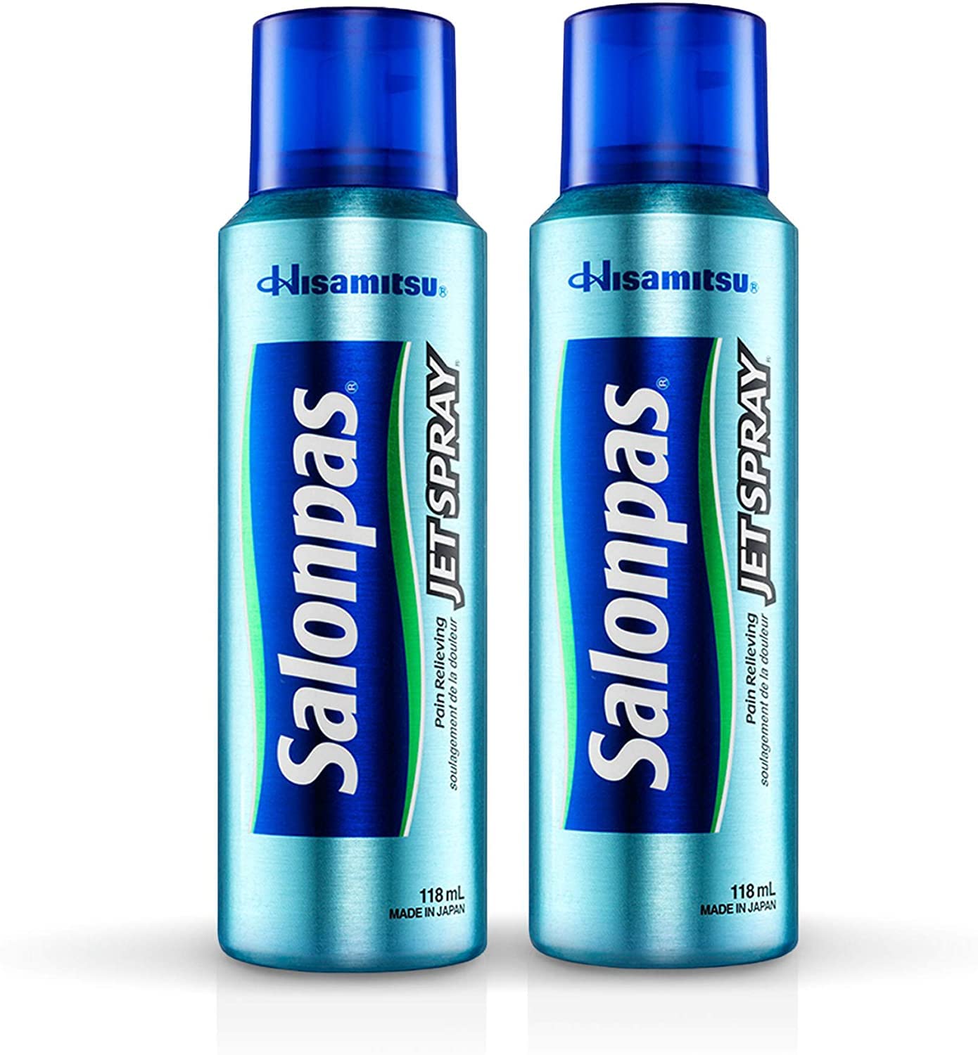 Salonpas Pain Relief Jet Spray 4z - Pack of 2 SalonpasBuy Supplements Australia