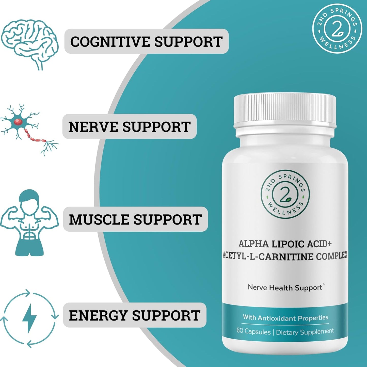ALA & ALC Complex + Men’s Daily 7 Essentials Bundle | Energy, Metabolism, Cognitive Support, Vitality, Immunity & Daily Wellness