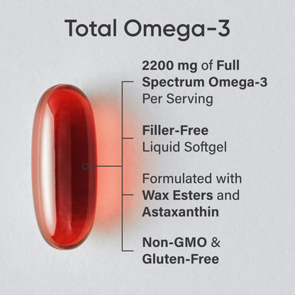 Sports Research® 2-in-1 Pack - Total Omega-3 Fish Oil 2200mg - 960mg of EPA & DHA, and Vitamin D3 5000iu + K2 100mcg Sports Research buy supplements Au