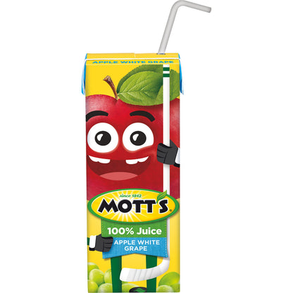 Mott's 100 percent Apple White Grape Juice, 6.75 fl oz boxes (Pack of 32) Mott's buy supplements Au