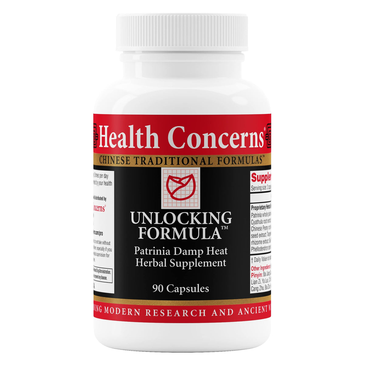 Health Concerns Unlocking Formula – Menstrual Discomfort & Qi Flow Support – Blood Circulation & Detox Herbal Supplement with Patrinia & Peony Root – Chinese Medicine Formula for Women – 90 Capsules Health ConcernsBuy Supplements Australia