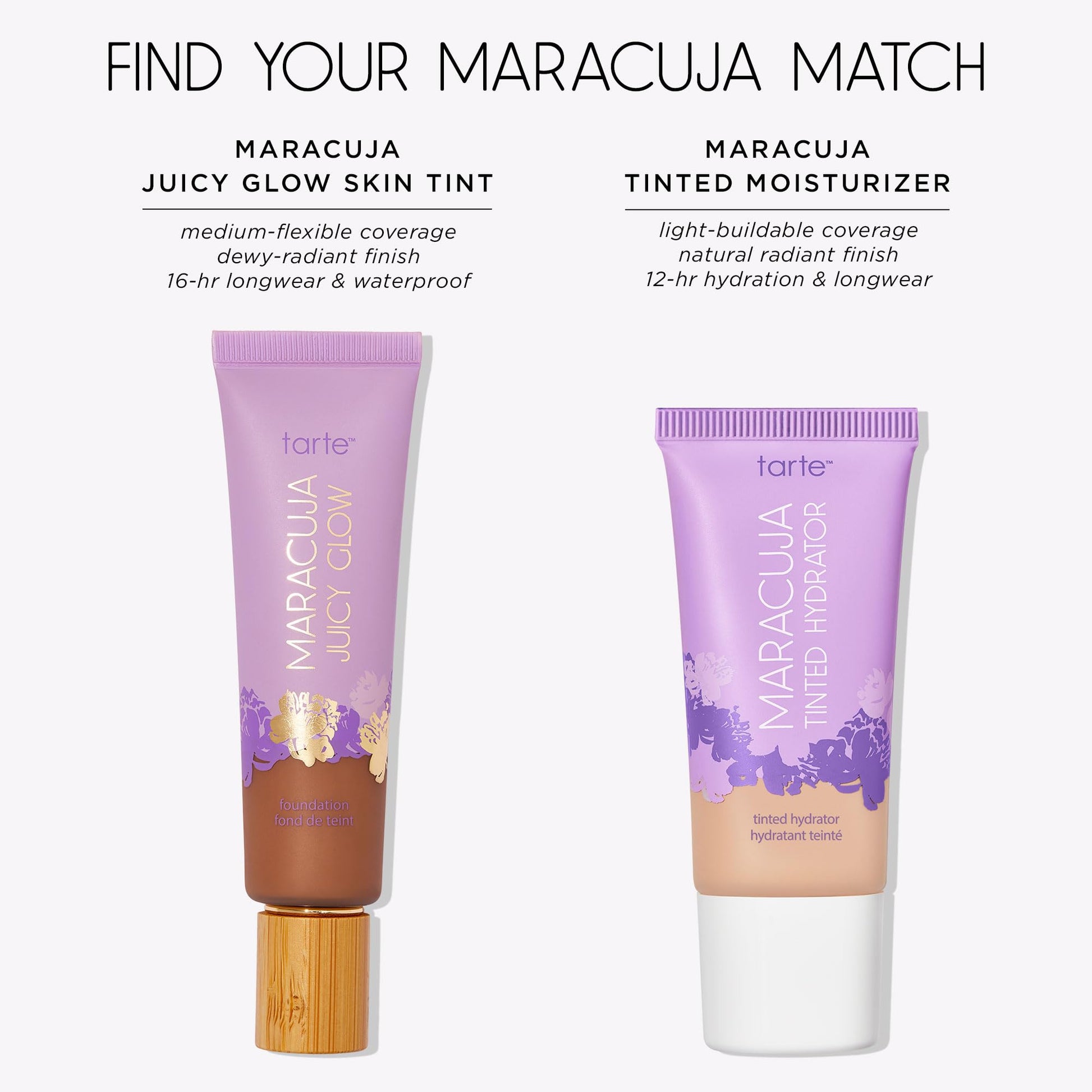 tarte maracuja tinted moisturizer – Lightweight Sheer Foundation with Buildable Longwear Coverage, Hyaluronic Acid for Hydrated Skin, Vegan & Cruelty-Free, full size, 36H medium-tan honey tarte buy supplements Au